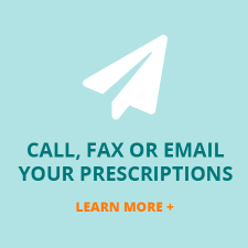 Call, Fax Or Email Prescriptions